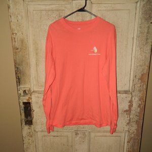 Southern Tide Fishing Lure Long Sleeve Tee Shirt Size M (E-34)